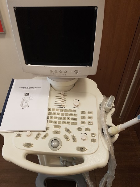 Használt China Medical Device 600C ultrahang készülék két vizsgálófejjel Használt China Medical Device 600C ultrahang készülék két vizsgálófejjel