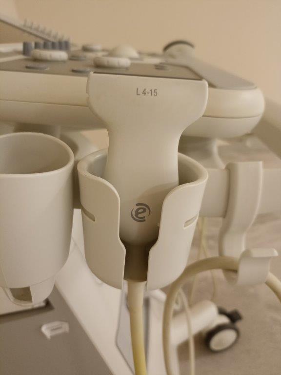 Használt Esaote MyLAb X5 ultrahang készülék hasi vizsgálófeje Használt Esaote MyLAb X5 ultrahang készülék hasi vizsgálófeje